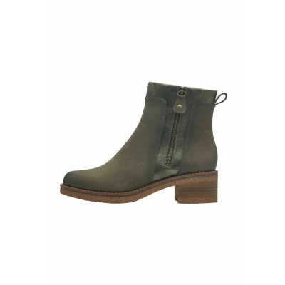 Immagine di MARCO TOZZI 2 25064 43 Bootie Zip+Slip da Donna, Stivali alla Moda, Khaki Comb, 39 EU