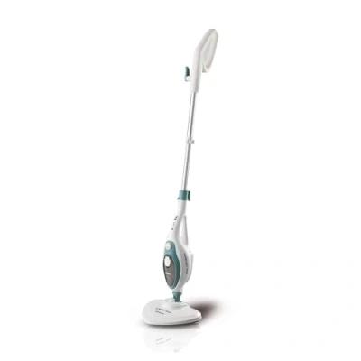 Immagine di Ariete 4164 Steam mop 10 in 1 Scopa lavapavimenti a vapore Uccide 99,9% di germi e batteri Kit accessori Autonomia illimitata 1500 Watt