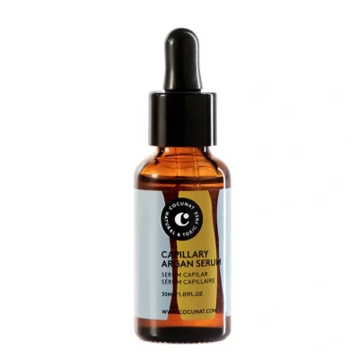Immagine di COCUNAT Serum Capillare all&#039;Argan Oli Riparatori 100% Naturali Per Tutti i Tipi di Capelli: Secchi e Danneggiati Nutre Idrata Senza Silicone 30 ml