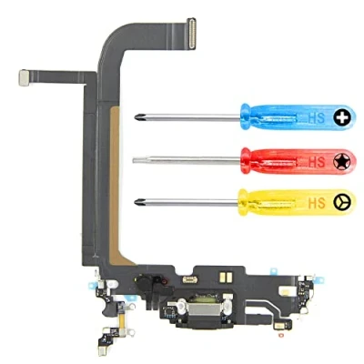 Immagine di MMOBIEL Connettore Dock Porta di Ricarica Compatibile con iPhone 13 PRO Max 2021 incl. Cacciaviti