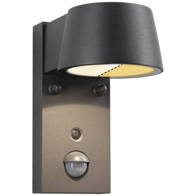 Immagine di Paulmann Capea 2200K 3000K PIR 94714 Lampada da parete per esterno LED (monocolore) 6 W Nero