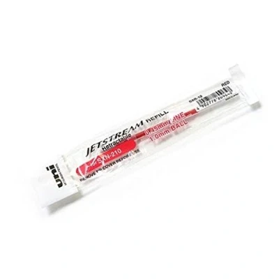 Immagine di Uni Ball sxr 10 ricariche per penna JETSTREAM RT &amp; Premier rosso (confezione da 12)