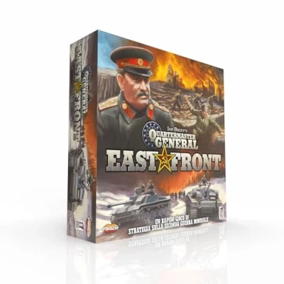 Immagine di Asmodee Quartermaster East Front, Gioco da Tavolo di Strategia per 2 Giocatori, 14+ Anni, Edizione in Italiano