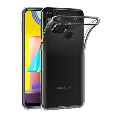 Immagine di AICEK Cover Compatible Samsung Galaxy M31, M31 Silicone Case Molle di TPU Trasparente Sottile Custodia per (6.4 Pollici)