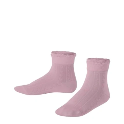 Immagine di FALKE Romantic Net K So cotone tinta unita 1 paio, Calzini Unisex Bambini, Rosa Thulit 8663, 19 22