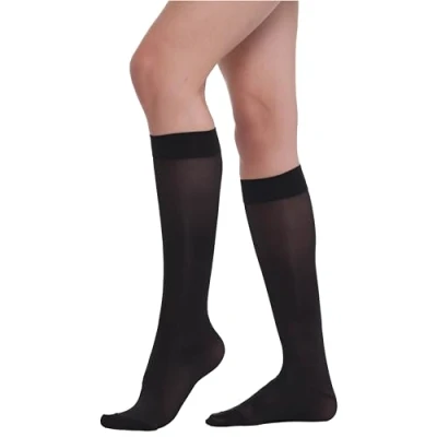 Immagine di BeOnTop Gambaletti compressione Graduata Donna 140 Denari Calze 22 23 mmHg, a Comfort Support Line, by Gambetti Made in Italy