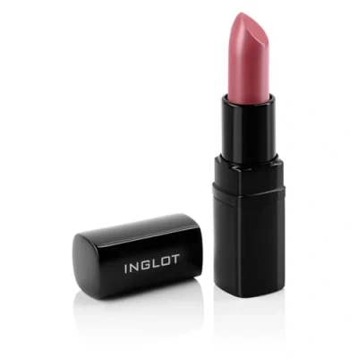 Immagine di Inglot Rossetto Matte Colore Duraturo e Intenso Formula Altamente Pigmentata Texture Morbida Cremosa Finitura Liscia Opaca Disponibile in Diverse Tonalità Lipstick 4,5 g No. 417