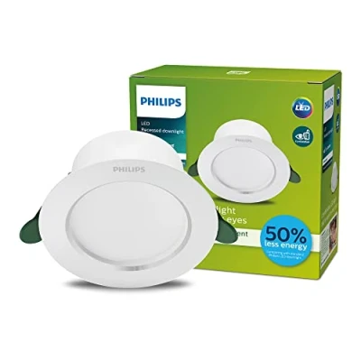 Immagine di PHILIPS Diamond Cut downlight ultra efficiente 1 x 2,2 W, Diametro 90 mm Bianco