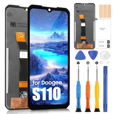 Immagine di LCD Schermo per Doogee S110 Display 2023 6,58&quot; Digitizer Touch Screen Sostituzione Full Assembly con Riparazione Kit