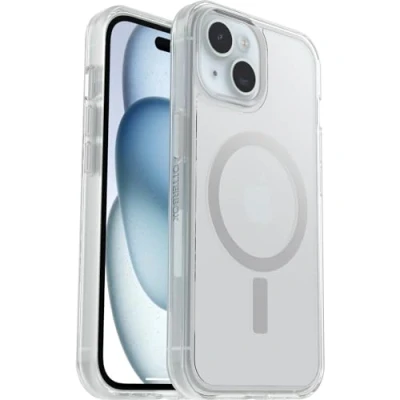 Immagine di Otterbox Symmetry MagSafe PC Back Cover Trasparente Apple iPhone 15