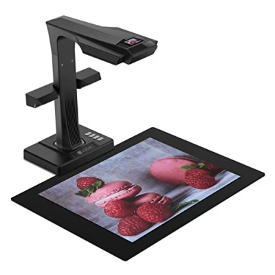 Immagine di CZUR ET16 Plus Scanner di Libri, 16 MP risoluzione HD per Documenti con OCR, Scansione Massima in A3, Compatibile ambienti Windows e macOS