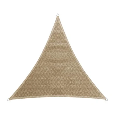 Immagine di Windhager 10751 Tenda Parasole Capri Triangolare, 4 x m (a Stessa Cosa), per Giardino e terrazza, Resistente ai Raggi UV alle intemperie, Canna,