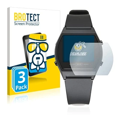Immagine di brotect Pellicola Protettiva Vetro per Casio LW 204 1BEF Protezione Schermo (3 Pezzi) [Durezza Estrema 9H, Chiaro]
