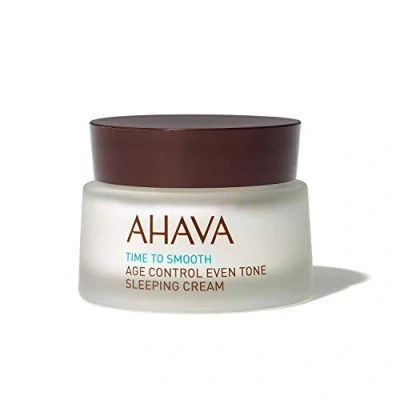 Immagine di Ahava Time To Smooth Age Control Even Tone Sleeping Cream 50 ml
