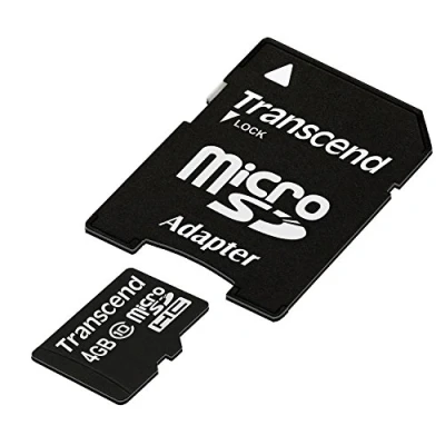 Immagine di Transcend Premium Scheda microSDHC 4 GB Class 10 incl. Adattatore SD