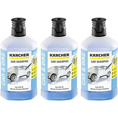 Immagine di Kärcher RM 610 Shampoo per auto, 3 in 1, 1000 ml, confezione da (3 x ml)