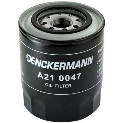 Immagine di DENCKERMANN A210047 Filtro olio M26X1.5 6H ad avvitamento MITSUBISHI: PAJERO 2, L200 III Pick up, 3, MAZDA: Serie B MPV 1