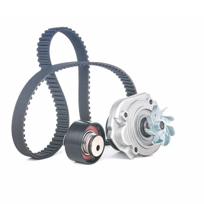 Immagine di GRAF KP866 2 Pompa Acqua + Kit cinghia Distribuzione senza guarnizione 124 22mm per trasmissione dentata FIAT: Punto II Hatchback