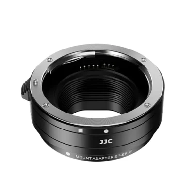 Immagine di JJC EF EOS M Adattatore per obiettivo Canon EF/EF S su Mount fotocamera M2 M3 M5 M6 Mark II M10 M50 M100 Comunicazione elettronica supportata