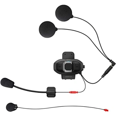 Immagine di Sena SF2 02D Serie SF Sistema di Comunicazione Bluetooth per Moto con Doppi Altoparlanti, Citofono a 2 Voci, Dual Pack