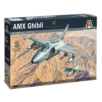 Immagine di Italeri 1460 AMX Ghibli Scala 1:72, Model Kit, Modello in Plastica da Montare, Modellismo, IT1460