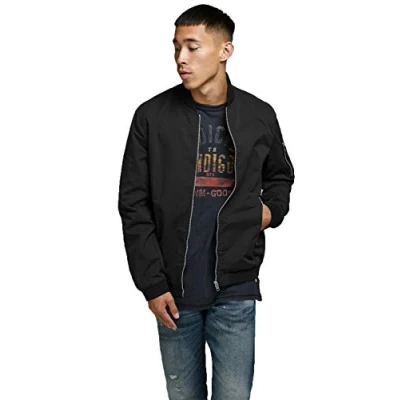 Immagine di JACK &amp; JONES Bomber Jacket Black M