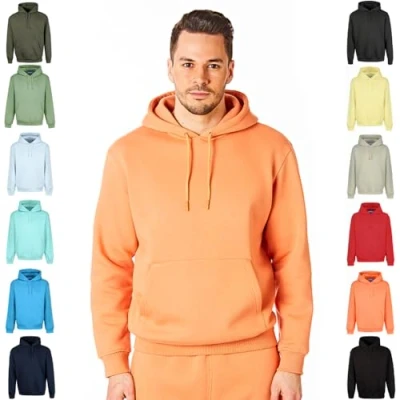 Immagine di RIPT Performance RCSWT763 Uomo con Cappuccio Soft Touch Loungewear Felpa Top, Arancione, S