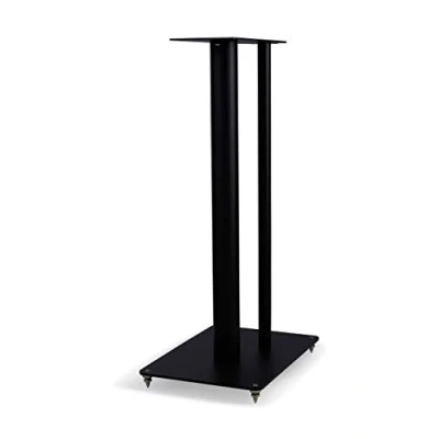 Immagine di Q Acoustics 3030FSi Coppia di supporti da pavimento per altoparlanti scaffale 3030i (nero)