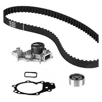 Immagine di GRAF KP1075 1 Pompa Acqua + Kit cinghia Distribuzione 17mm per trasmissione dentata RENAULT: TWINGO 2