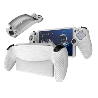 Immagine di GIOPUEY Cover Compatibile con Playstation Portal Remote Player, Materiale siliconico White
