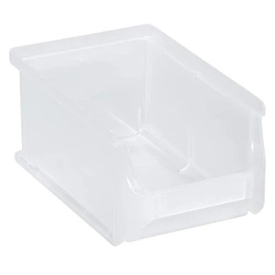 Immagine di Allit 456261 Cassetta impilabile da magazzino ProfiPlus Box 2 (L x A P) 100 75 160 mm Trasparente 1 pz.