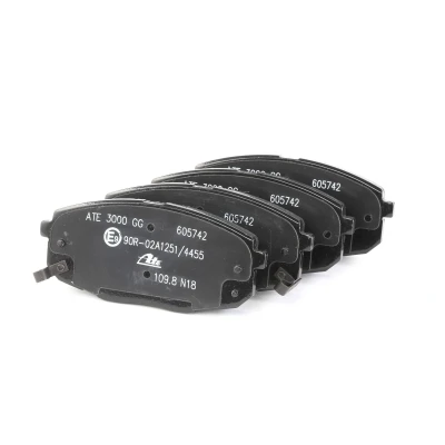 Immagine di ATE 13.0460 5742.2 Kit pastiglie freno con segnalatore acustico usura KIA: cee‘d I Station Wagon, Hatchback, CARENS 2