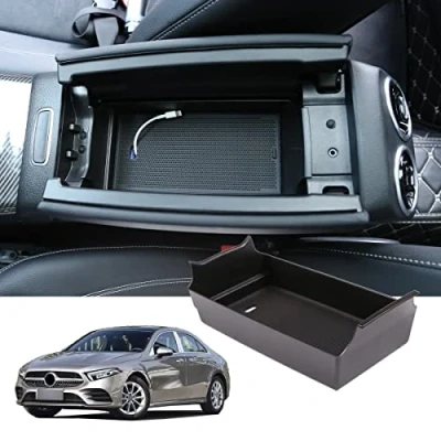 Immagine di Diyucar per Benz Classe A W177 A180 A200 2019 interni auto Scatola portaoggetti bracciolo B W247 2020