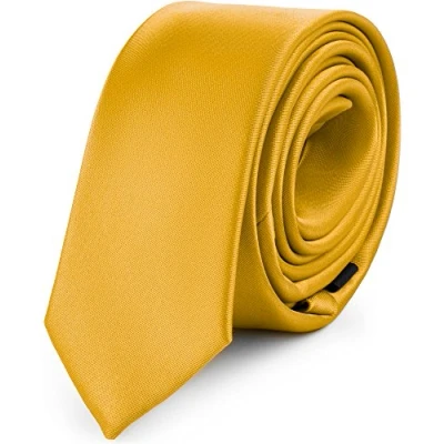 Immagine di Ladeheid Cravatta Uomo Cravatte Molti Colori Tra Cui Scegliere Regalo per Compleanno o Altre Occasioni SP 5 (150cm x 5cm, Miele)