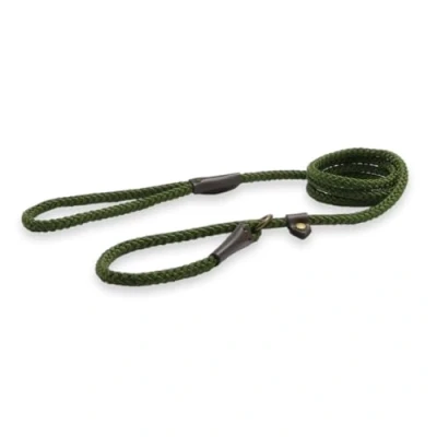 Immagine di Ancol Patrimonio Corda di Nylon Slittamento Piombo, 1,5 m Lunghezza x 8 mm Larghezza, Verde