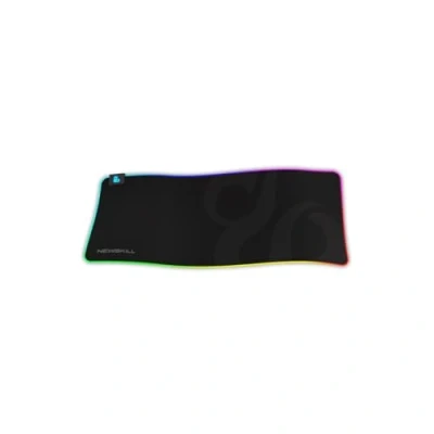Immagine di Newskill Nemesis V2 Tappetino Gaming RGB con base in gomma naturale e superficie microfibra (retroilluminazione intorno alla base) XL Nero
