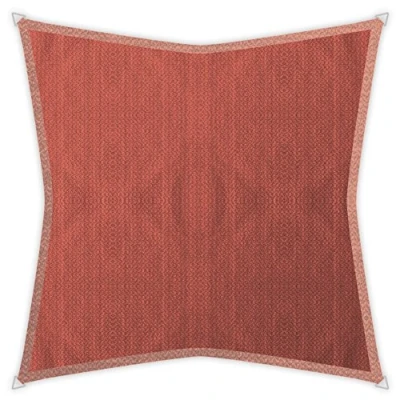 Immagine di Windhager Sunsail Adria, Quadrato 5 x m (equilatero), Protezione UV, Resistente alle intemperie e Traspirante, Terracotta, 10974
