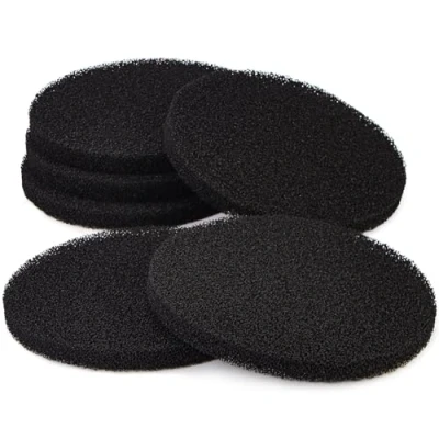 Immagine di Generico Carbone Attivo Impregnato Filtro Pad Non di Marca ma Adatta a Fluval FX5 / FX6 Filters(Confezione da 6)