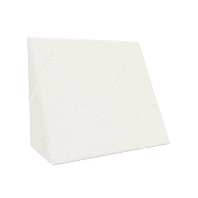 Immagine di Bonstato Cuscino a Cuneo Ortopedico Poggiatesta Ergonomico in Memory Foam Solleva Gambe, Piedi e Schiena Ottimo per Supporto Letto sul Divano