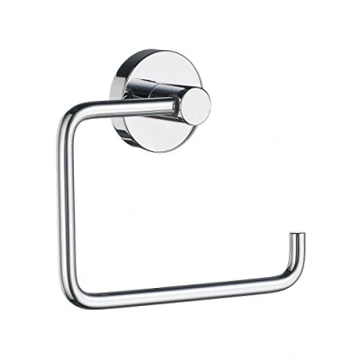 Immagine di SMEDBO Porta Rotolo di Carta igienica Home, Ottone, Argento, 14 x 9 5 cm