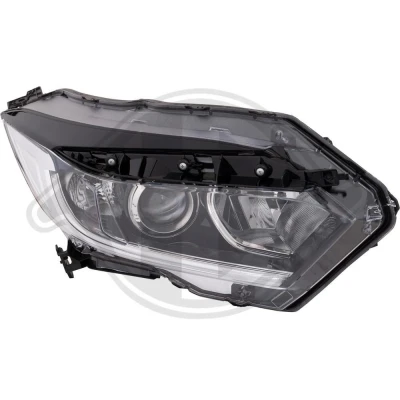 Immagine di DIEDERICHS 5292180 fari Dx LED, H11/HB3 con luce guida diurna (LED) motore regolazione assetto