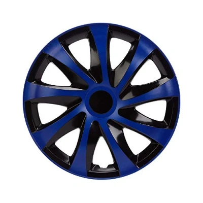 Immagine di NRM ko250 Copricerchi Draco CS, 14 pollici, set da 4, Argento / Nero
