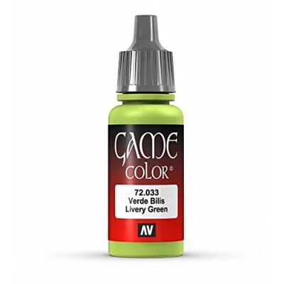 Immagine di Vallejo 72033 Colore Acrilico In Formula Opaca E Coprente A Base D&#039;acqua, Verde (Livery Green), 17 ml, 1 Pezzo