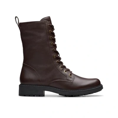 Immagine di Clarks ORINOCO2 Style Stivaletti stringati, Donna, Taglia: 39.5, Dark brown Pelle