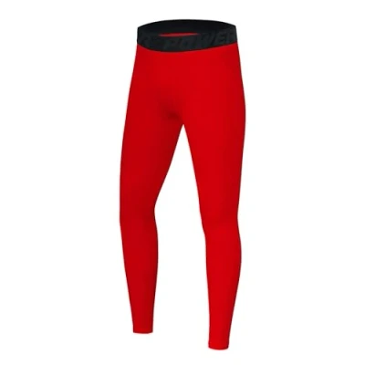 Immagine di PowerLayer Base Layer Leggings da Corsa Uomo Rosso, XL