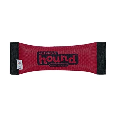 Immagine di Outward Hound Kyjen 30005 FireHose Squeak N&#039; Fetch Giocattolo per Cani, Grande, Rosso