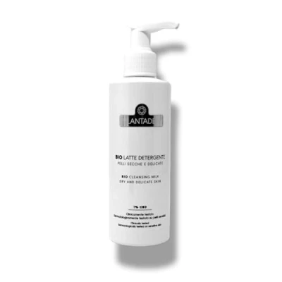 Immagine di PlantaDea Latte Detergente viso pelle secca Biologico, sensibile e delicata dermatologicamente testato 200 ml