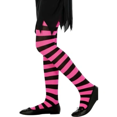 Immagine di SMIFFYS Calze a righe nere e fucsia, età 6 12