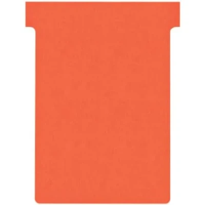 Immagine di NOBO Schede a T dim 3 100pz Rosso 2003003