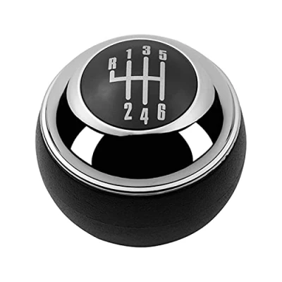 Immagine di Marce Leva Pomello Cambio del A 5/6 velocità Mano per Mini R50 One D R52 R53 Cooper S 3 Porte 2001 2002 2003 2008 (Colore : 6 Speed)